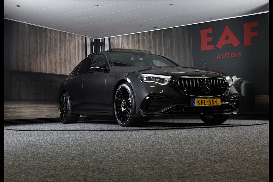 Mercedes-Benz E-Klasse 300 e AMG 53 Look / HYPERSCREEN / Acc / Memory / Elek Stoelen / 360 Camera / Dode Hoek / Open Pano / 21 Inc