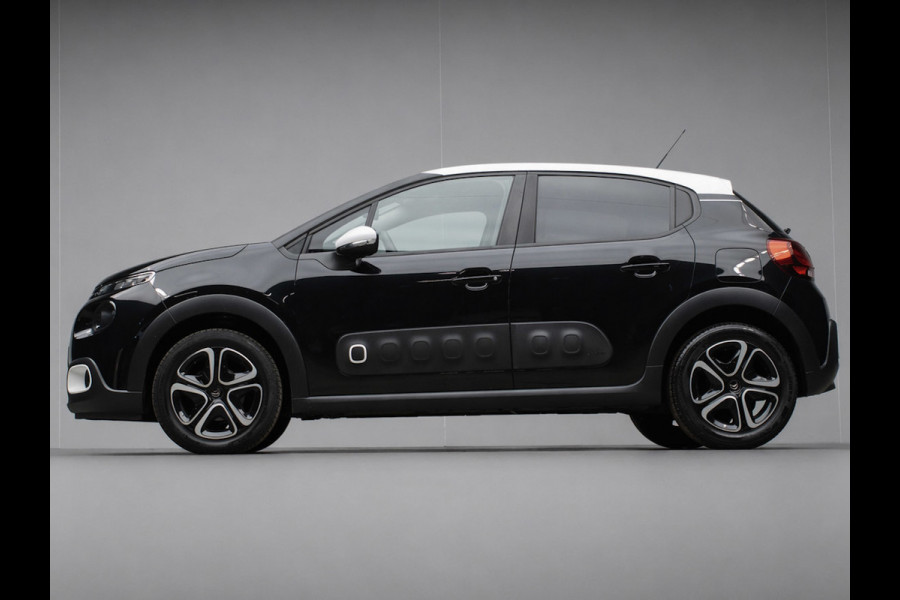 Citroën C3 1.2 PureTech Feel Edition Sport (APPLE CARPLAY,NAVI,PDC,GETINT,CLIMATE,CRUISE,LED,SPORTSTOELEN,LM VELGEN, NETTE STAAT)