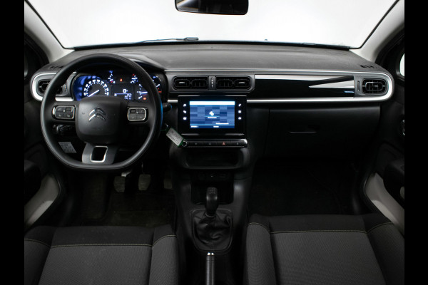 Citroën C3 1.2 PureTech Feel Edition Sport (APPLE CARPLAY,NAVI,PDC,GETINT,CLIMATE,CRUISE,LED,SPORTSTOELEN,LM VELGEN, NETTE STAAT)