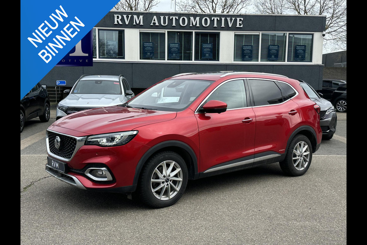 MG EHS 1.5 TGDI Luxury VAN € 25.900,- VOOR € 22.330,- UW LENTEVOORDEEL € 3.570,-! | PHEV | MEGA COMPLEET! | COMPLETE HISTORIE AANWEZIG | FABRIEKSGARANTIE T/M 011-2030 | 52km WLTP ELECTR RIJBEREIK, TOTAAL RIJBEREIK TOT 1.000km! |