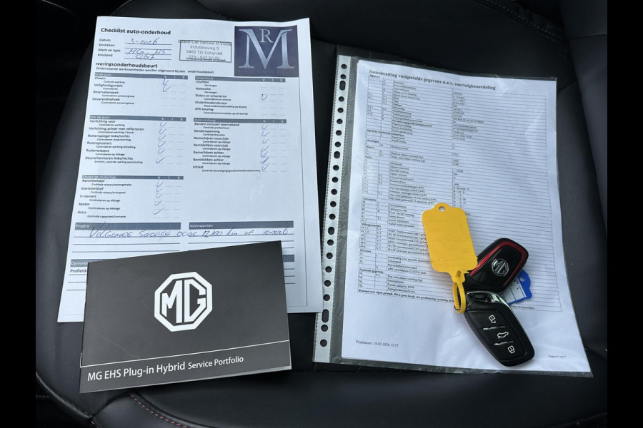MG EHS 1.5 TGDI Luxury VAN € 25.900,- VOOR € 22.330,- UW LENTEVOORDEEL € 3.570,-! | PHEV | MEGA COMPLEET! | COMPLETE HISTORIE AANWEZIG | FABRIEKSGARANTIE T/M 011-2030 | 52km WLTP ELECTR RIJBEREIK, TOTAAL RIJBEREIK TOT 1.000km! |