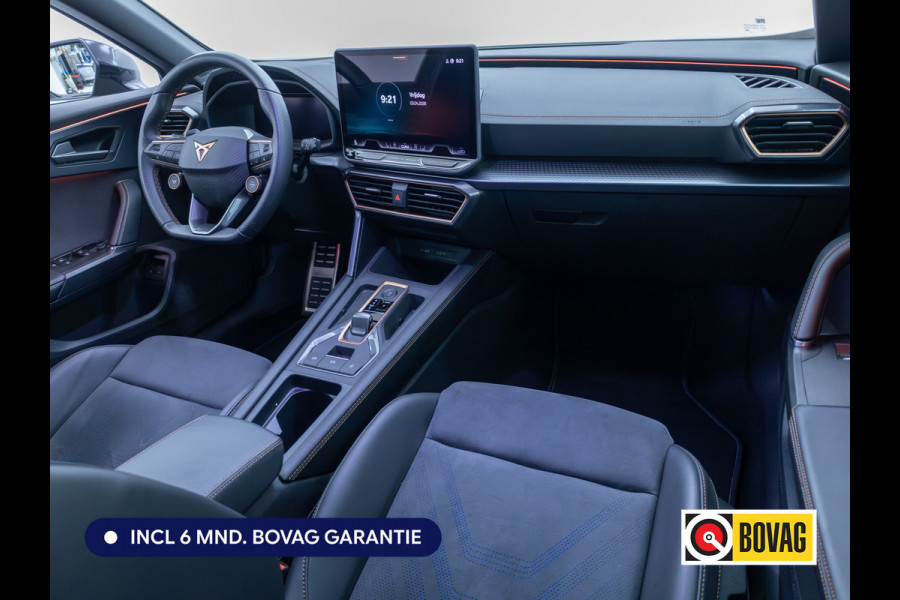 CUPRA Formentor 1.5 TSI e-Hybrid Business 204 PK | El.verst. stoel met geheugen | Stoel- stuurverwarming | 360 camera Adaptive cruise, Travel-assist'Navigatie, Aplle carplay/Android auto, All-season