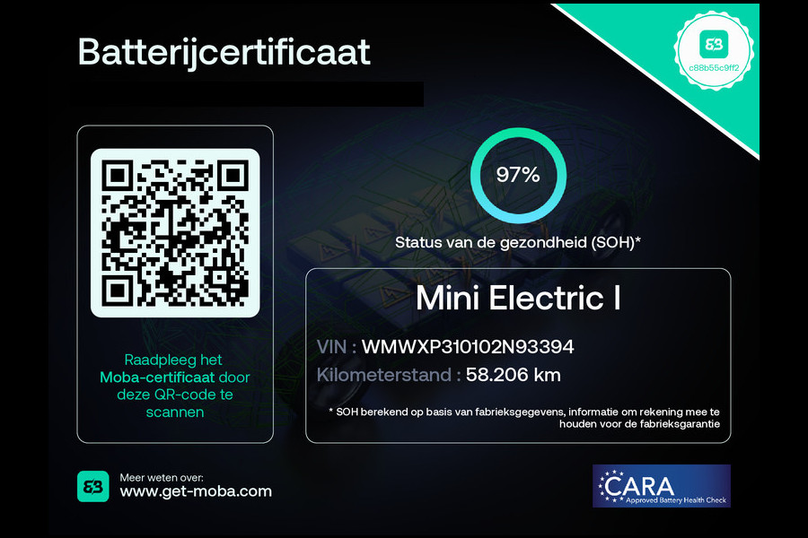 MINI Cooper Charged 33 kWh ACCU 97% Cooper Electric | (184 PK) | Navigatie | Stoelverwarming | 1e eigenaar |