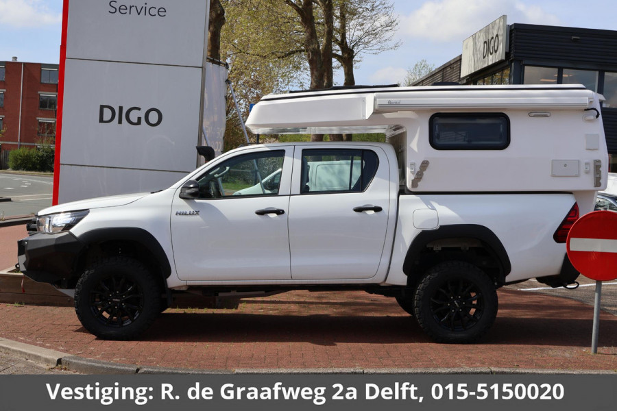 Toyota Hilux Camper 2.4 D-4D Dubbele Cabine Cool Comfort (ex.BTW) UNIEK IN NL