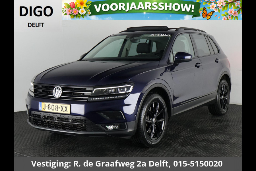 Volkswagen Tiguan 2.0 TSI 4Motion Highline Business R Automaat | 360° Camera | Trekhaak | Vol leer | Stoelverwarming | Schuif-/Kanteldak |