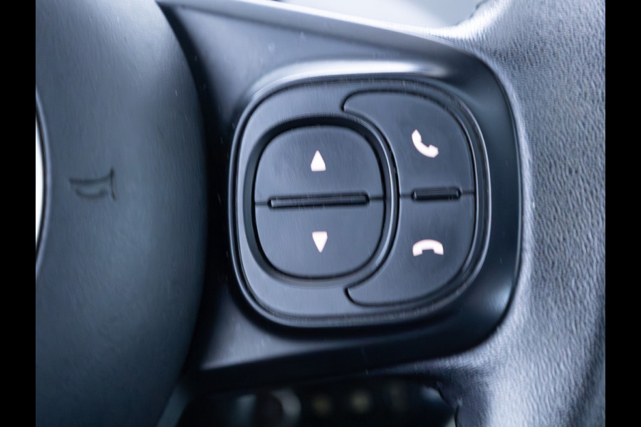 Fiat 500 1.0 Hybrid Sport Verde Portofino | 1/2 Leder/stof | Panodak | Led+ | Uconnect | Airco, Lederen MF stuurwiel, PDC achter, 16" velgen