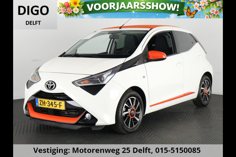 Toyota Aygo 1.0 VVT-i X-OTIC CABRIOLET 30.000 KM !! GARANTIE TOT 3-2029! LEDER.CARPLAY NAVI.AIRCO.LMV CAMERA !