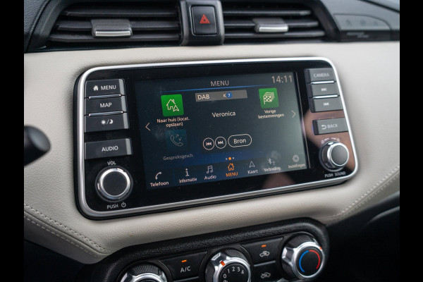 Nissan Micra 1.0 IG-T N-Connecta Automaat / Navi / Android auto / Camera / PDC / Cruise / DAB+ / NL auto