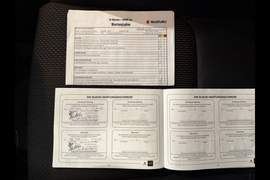 Suzuki Swift 1.4 Sport Smart Hybrid | Navi | ACC | 17" | Dodehoek | Carplay | Camera | 100% Onderhouden!