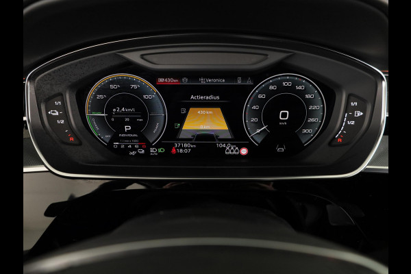 Audi A8 60 TFSI e quattro Lang 462 pk Tiptronic | Verlengde garantie | Navigatie | Panoramadak | Parkeersensoren (Park assist) | Rondomzicht camera | Stoelverwarming/ventilatie/massage v/a | B&O Soundsystem |