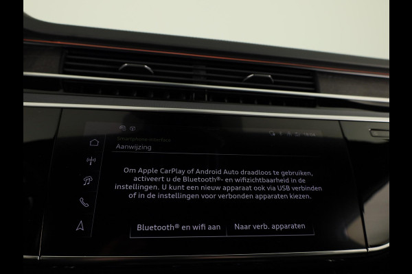 Audi A8 60 TFSI e quattro Lang 462 pk Tiptronic | Verlengde garantie | Navigatie | Panoramadak | Parkeersensoren (Park assist) | Rondomzicht camera | Stoelverwarming/ventilatie/massage v/a | B&O Soundsystem |