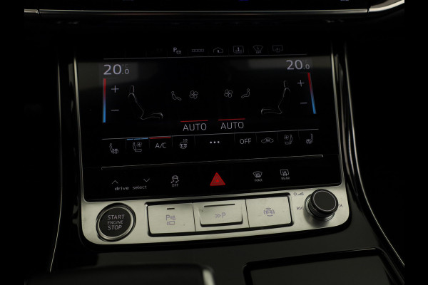 Audi A8 60 TFSI e quattro Lang 462 pk Tiptronic | Verlengde garantie | Navigatie | Panoramadak | Parkeersensoren (Park assist) | Rondomzicht camera | Stoelverwarming/ventilatie/massage v/a | B&O Soundsystem |
