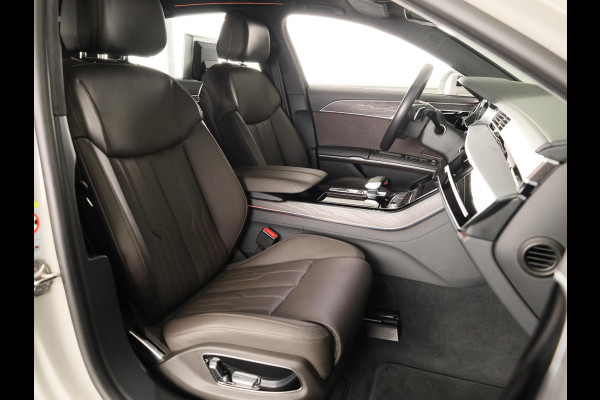 Audi A8 60 TFSI e quattro Lang 462 pk Tiptronic | Verlengde garantie | Navigatie | Panoramadak | Parkeersensoren (Park assist) | Rondomzicht camera | Stoelverwarming/ventilatie/massage v/a | B&O Soundsystem |