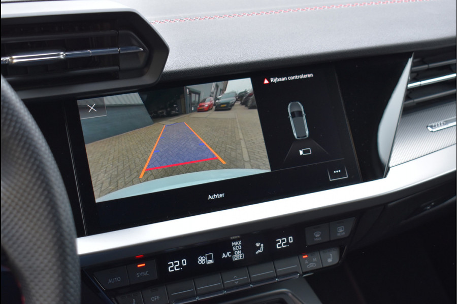 Audi A3 Sportback 45 TFSI e S-Line 245 Pk RS-Stoel Rood Stiksel B&O Camera Massage ACC 18 Inch RS3