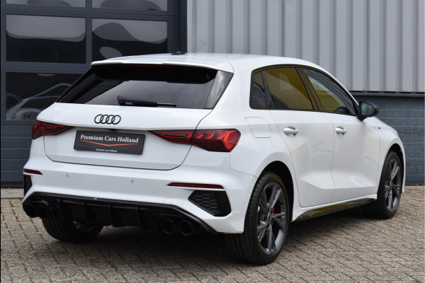 Audi A3 Sportback 45 TFSI e S-Line 245 Pk RS-Stoel Rood Stiksel B&O Camera Massage ACC 18 Inch RS3