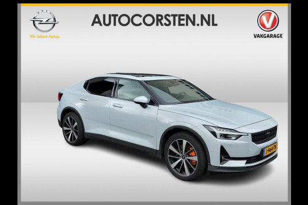 Polestar 2 Long Range Dual Motor 78kWh Panoramadak Adap.Cruise 360°Camera Navi Ecc Apple Carplay Android Auto Pdc Launch Edition Stoel+Stuurverwarming Lmv 19" Achterbankverwarming Keyless DAB Rijstrooksensor Origineel Nederlandse Auto