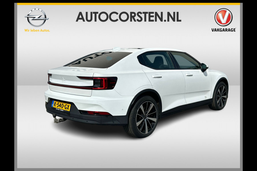 Polestar 2 Long Range Dual Motor 78kWh SOH 91% Panoramadak Adap.Cruise 360°Camera Harman&Kardon® Navi Ecc Apple Carplay Android Auto Pdc La Stoel+Stuurverwarming Lmv 19" Achterbankverwarming Keyless DAB Rijstrooksensor Dealeronderhouden 1e Eigenaar