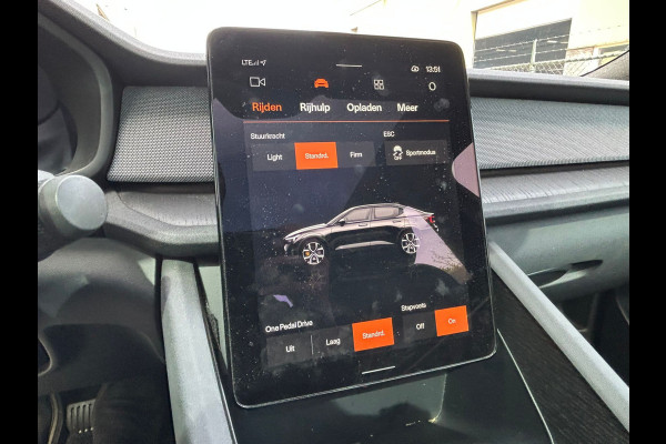 Polestar 2 Long Range Dual Motor 78kWh SOH 91% Panoramadak Adap.Cruise 360°Camera Harman&Kardon® Navi Ecc Apple Carplay Android Auto Pdc La Stoel+Stuurverwarming Lmv 19" Achterbankverwarming Keyless DAB Rijstrooksensor Dealeronderhouden 1e Eigenaar
