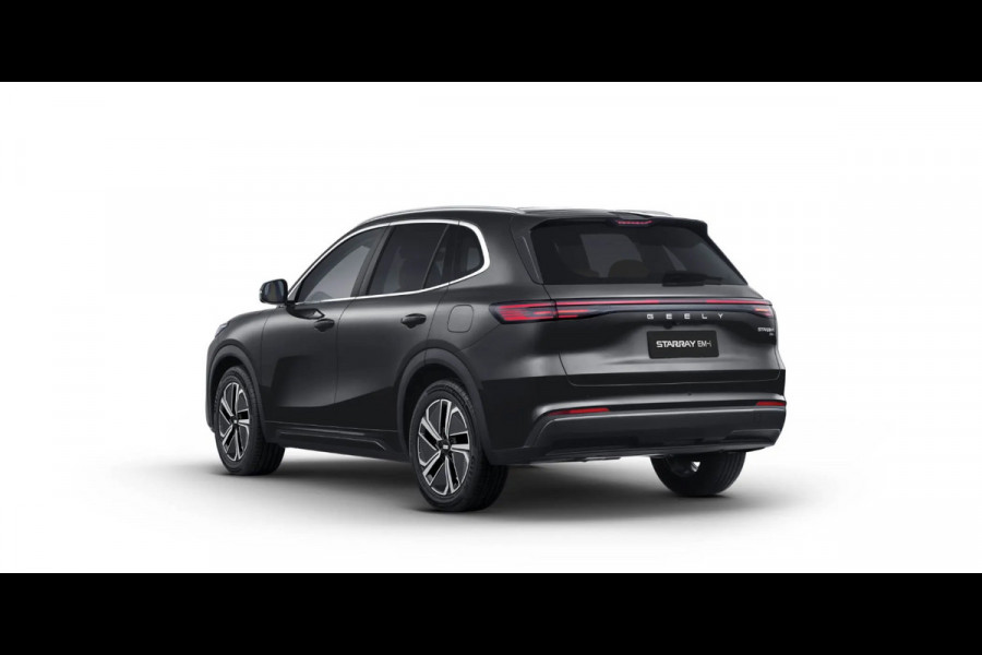 GEELY Starray EM-i 1.5 Max+ | Panorama | Stoelen voor & achter verwarmd | Memory Seats | 360 Camera | 19 Inch LMV | 136km elektrisch bereik