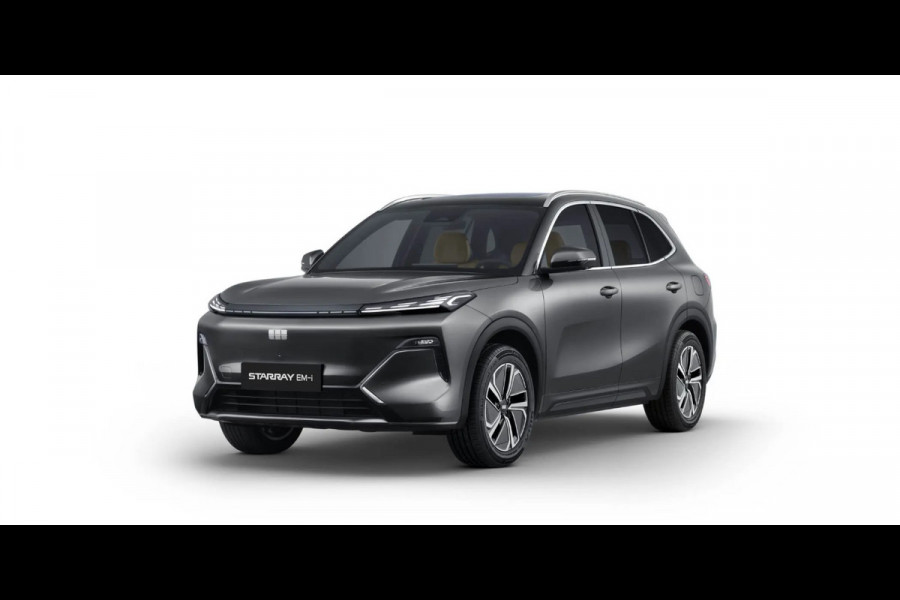 GEELY Starray EM-i 1.5 Max+ | Panorama | Stoelen voor & achter verwarmd | Memory Seats | 360 Camera | 19 Inch LMV | 136km elektrisch bereik