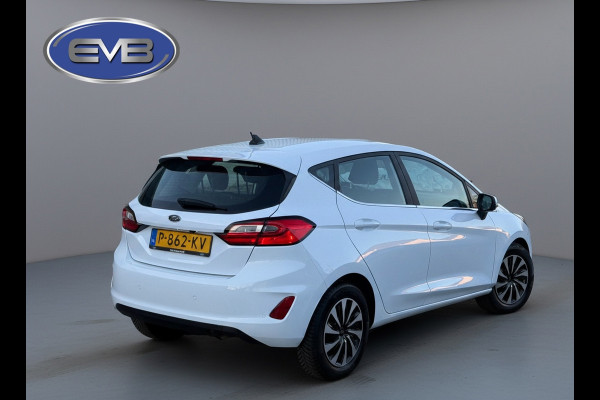 Ford Fiesta 1.0 EcoBoost 125 pk Hybrid Titanium, achteruitrijcamera, airco, NL auto met nap