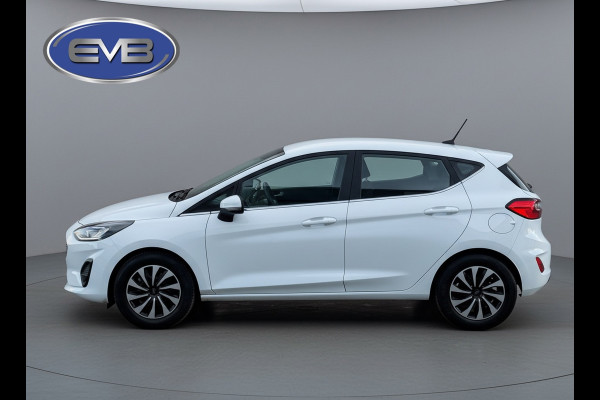 Ford Fiesta 1.0 EcoBoost 125 pk Hybrid Titanium, achteruitrijcamera, airco, NL auto met nap