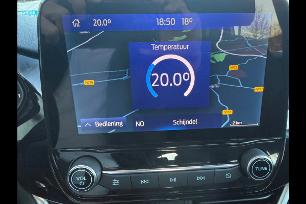 Ford Fiesta 1.0 EcoBoost 125 pk Hybrid Titanium, achteruitrijcamera, airco, NL auto met nap