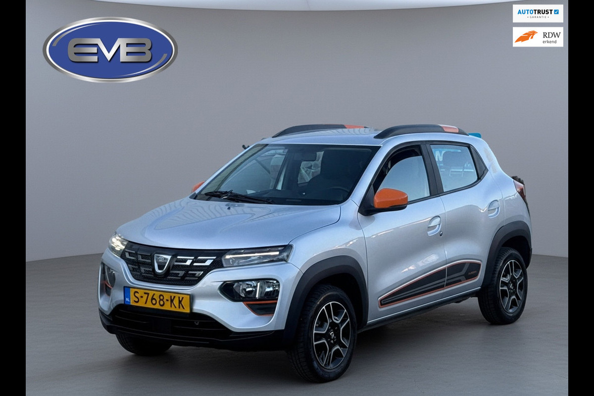 Dacia Spring Comfort Plus (Orange Pack) 27 kWh, achteruitrijcamera, 22000 km, lederen interieur,airco