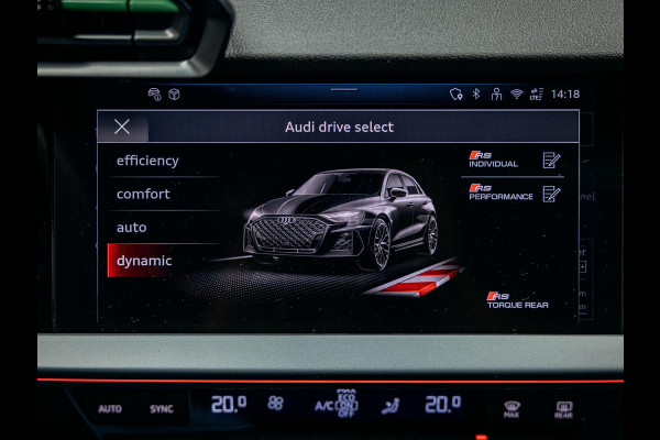 Audi RS3 Sportback 2.5 TFSI quattro | HULK edition | Carbon | Kuipstoelen | Sonos | Stoelverwarming |