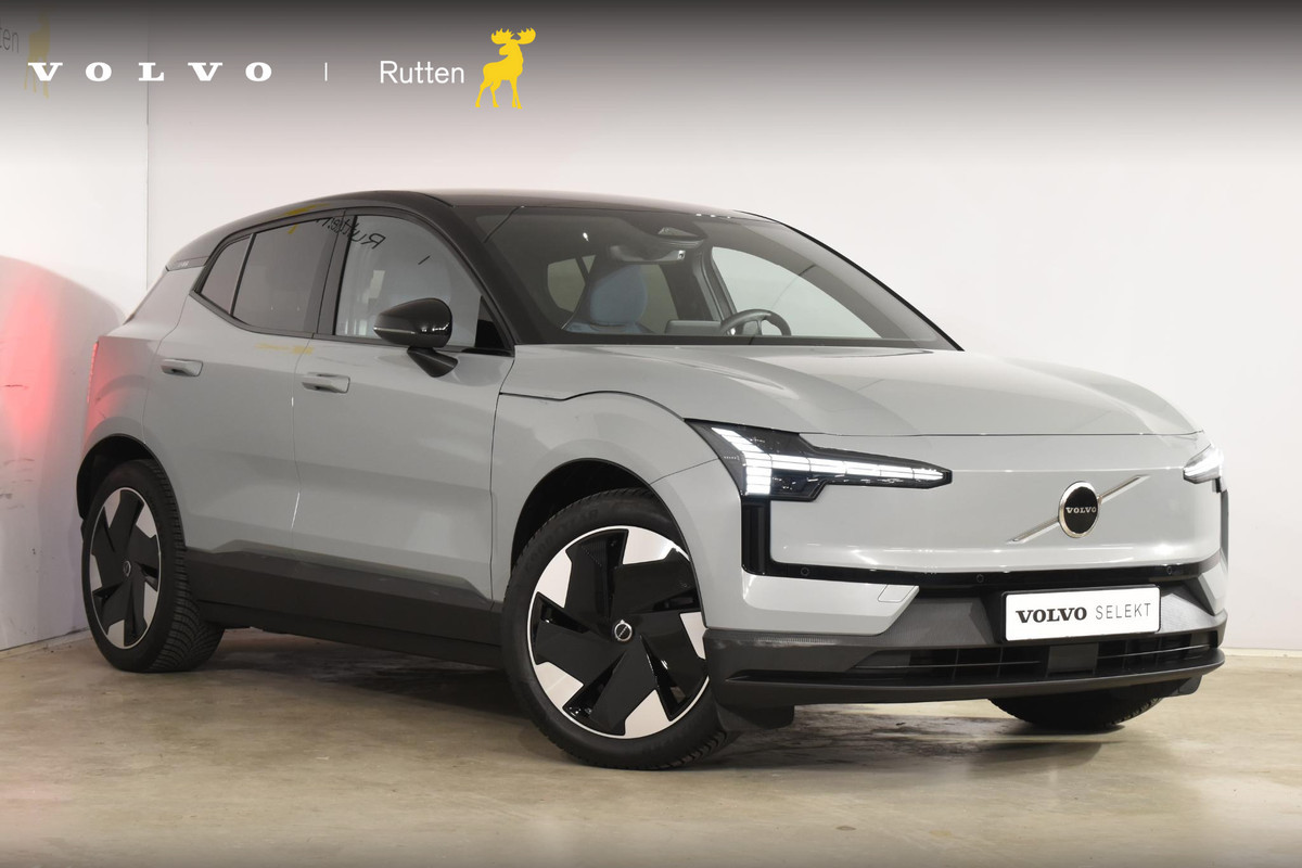 Volvo EX30 272PK Single Motor Extended Range Plus 69 kWh / Adaptive Cruise control / Extra getint glas / Stoelverwarming / Stuurwielverwarming / Achteruitrijcamera / Parkeersensoren V+A / Elektr. achterklep
