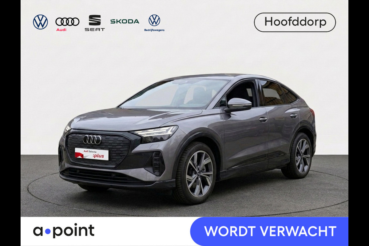 Audi Q4 Sportback e-tron 40 Launch edition Advanced 77 kWh 204pk | Navigatie | Parkeercamera | Matrix Led | Sportstoelen | 20 inch Lichtmetalen velgen