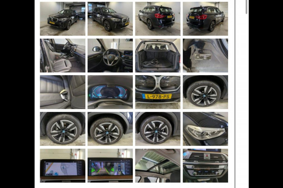 BMW iX3 High Executive 80 kWh | Sportstoelen leder | Pano | Trekhaak