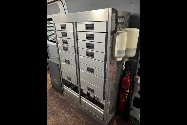 Opel Movano SERVICEWAGEN AUTOMAAT 2.3 CDTI BiTurbo 170pk euro6 L2H2 V230 OMVORMER ALUCA INRICHTING STANDKACHEL AIRCO RIJKLAARPRIJS