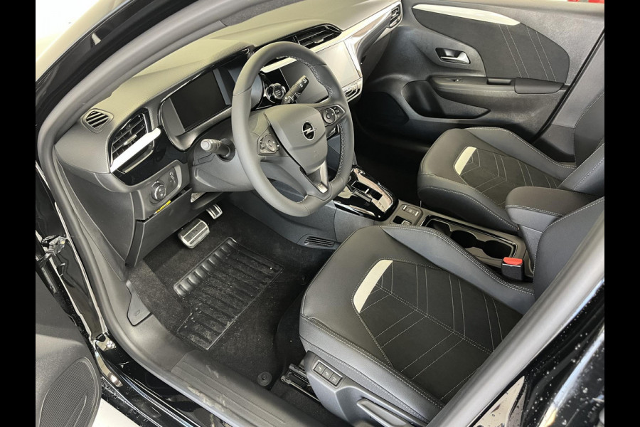 Opel Corsa 1.2 Turbo Hybrid GS 1-2026, 11 Km, Hybride benzine, Automaat, 81 kW, Black pearl paint (KTV), Marge, Gebruikt, Bedrijfsvoorraad(Autocentrum Van Vliet Gouda) , Autocentrum Van Vliet Gouda