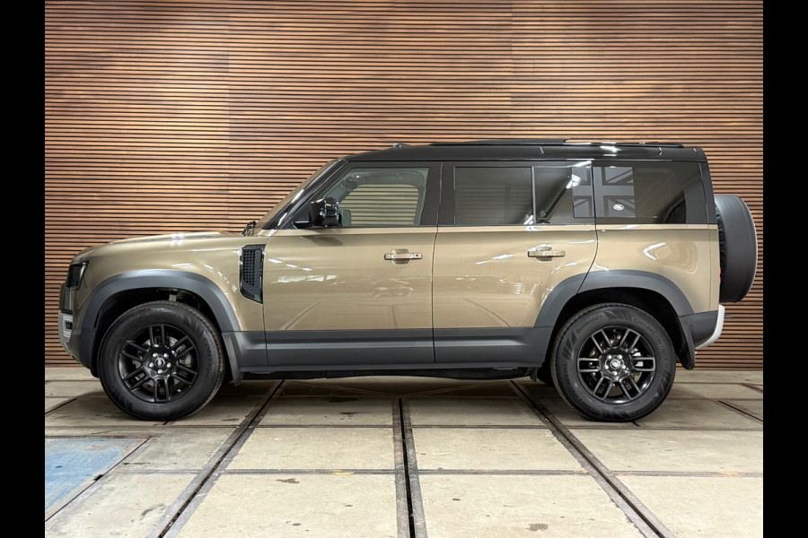 Land Rover Defender 110 2.0 D200 110 | Pano | PPF | Meridian | Trekhaak | Carplay | Geel kenteken incl btw