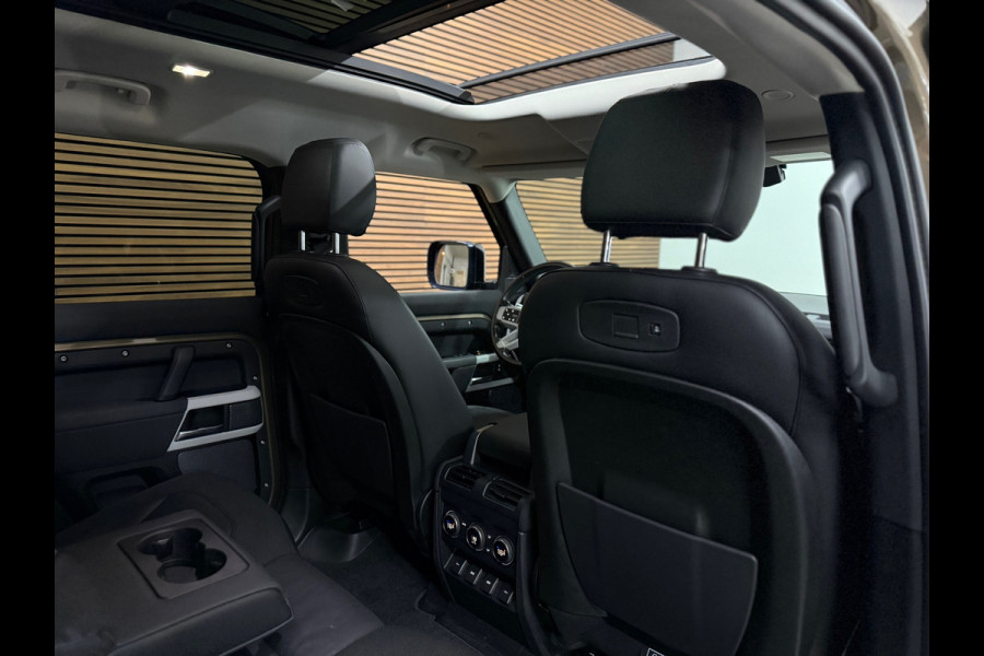 Land Rover Defender 110 2.0 D240 110 SE | Pano | Leer| Memory | Luchtvering | 360° Camera | Meridian | incl btw geel kenteken