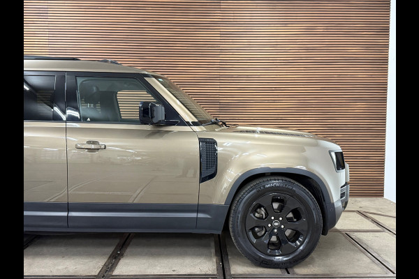 Land Rover Defender 110 2.0 D240 110 SE | Pano | Leer| Memory | Luchtvering | 360° Camera | Meridian | incl btw geel kenteken