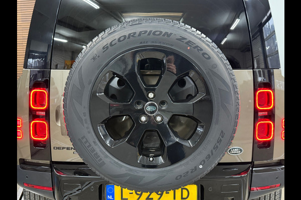 Land Rover Defender 110 2.0 D240 110 SE | Pano | Leer| Memory | Luchtvering | 360° Camera | Meridian | incl btw geel kenteken