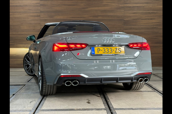 Audi S5 Cabriolet 3.0 TFSI A5 quattro 354 PK | B&O | 20' inch | RS Stoelen Leder/Alcantara | Massage | Adaptive Cruise
