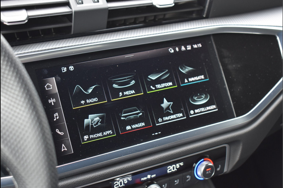 Audi Q3 Sportback 45 TFSI e S-Line 245 Pk Navi Leder Camera Trekhaak 20 Inch