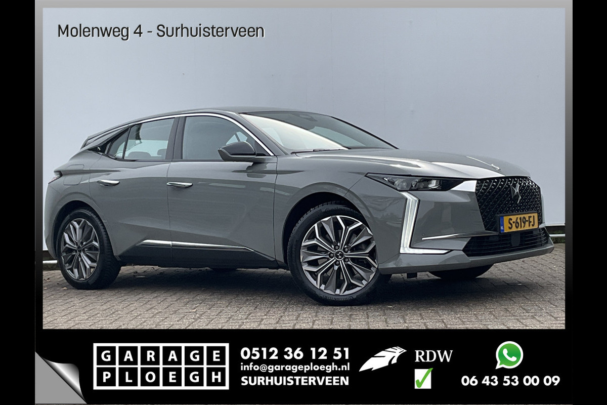 DS DS 4 1.6 HYbrid 225 Plug-in E-Tense Trocadero Stoel/Stuurverw. Leder Carplay Nieuwstaat