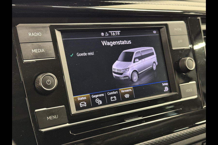 Volkswagen Transporter 2.0 TDI L2H1 28 Dubbele Cabine Highline Airco Cruise Control adaptief Parkeersensoren voor en achter 17" Lichtmetalen velgen