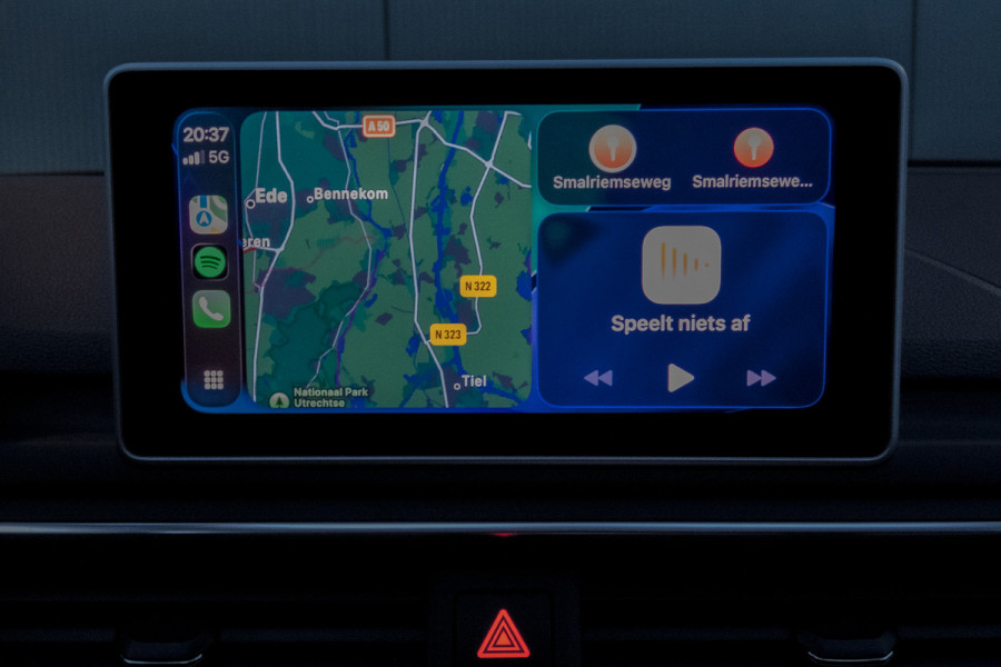 Audi A4 Avant 2.0 TFSI MHEV Sport S-line black edition | STOELVERWARMING | TREKHAAK | ACC | HEAD UP DISPLAY | LEDER