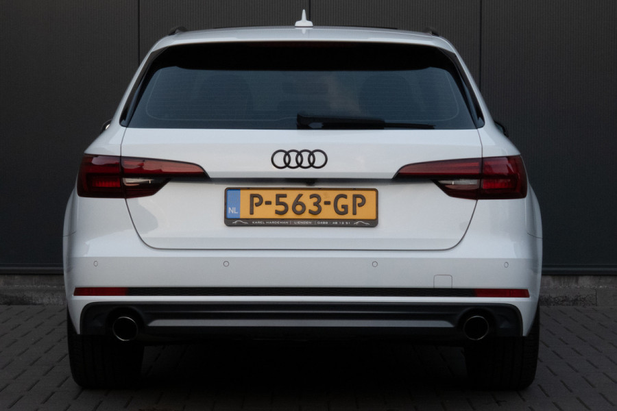 Audi A4 Avant 2.0 TFSI MHEV Sport S-line black edition | STOELVERWARMING | TREKHAAK | ACC | HEAD UP DISPLAY | LEDER