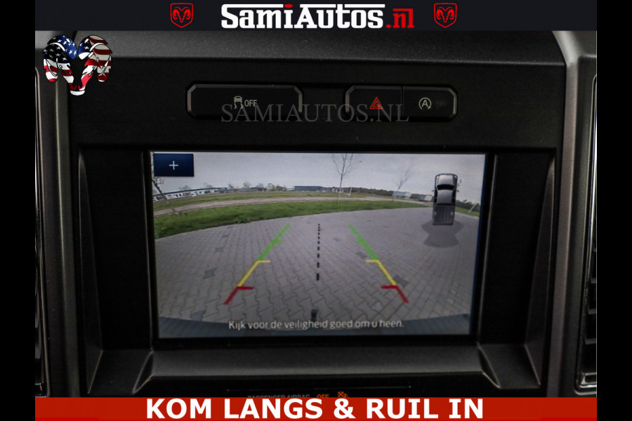 Ford USA F-150 5.0 V8 4X4 | MAT OLIVE GREEN | BIJTELLING VRIJ | ZEER DIK | CAMERA | 3500KG | PANORAMA | LEDER | GO RHINO ROLLBAR | CRUISE CONTROL | PRINS LPG | BAKFLIP COVER | Deze pick-up is leverbaar met zowel een groot rijbewijs (C) als een klein rijbewijs (B). Laat ons weten wat jouw voorkeur is.