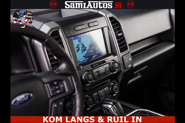 Ford USA F-150 5.0 V8 4X4 | MAT OLIVE GREEN | BIJTELLING VRIJ | ZEER DIK | CAMERA | 3500KG | PANORAMA | LEDER | GO RHINO ROLLBAR | CRUISE CONTROL | PRINS LPG | BAKFLIP COVER | Deze pick-up is leverbaar met zowel een groot rijbewijs (C) als een klein rijbewijs (B). Laat ons weten wat jouw voorkeur is.