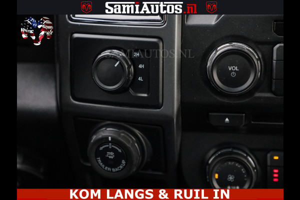 Ford USA F-150 5.0 V8 4X4 | MAT OLIVE GREEN | BIJTELLING VRIJ | ZEER DIK | CAMERA | 3500KG | PANORAMA | LEDER | GO RHINO ROLLBAR | CRUISE CONTROL | PRINS LPG | BAKFLIP COVER | Deze pick-up is leverbaar met zowel een groot rijbewijs (C) als een klein rijbewijs (B). Laat ons weten wat jouw voorkeur is.