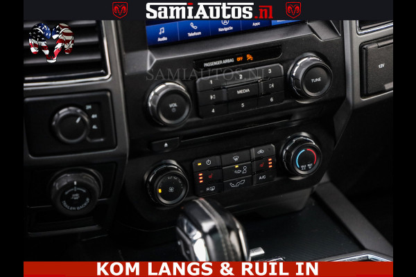 Ford USA F-150 5.0 V8 4X4 | MAT OLIVE GREEN | BIJTELLING VRIJ | ZEER DIK | CAMERA | 3500KG | PANORAMA | LEDER | GO RHINO ROLLBAR | CRUISE CONTROL | PRINS LPG | BAKFLIP COVER | Deze pick-up is leverbaar met zowel een groot rijbewijs (C) als een klein rijbewijs (B). Laat ons weten wat jouw voorkeur is.