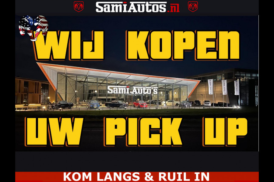 Dodge Ram 1500 Limited Night H.O 540HP 706Nm | Massage + Full Option | De Meest Luxe en Volle Pick-Up in zijn Klasse | Comfortabele Dubbele Cabine met Royale 5 Zitplaatsen | BPM vrij | Nu Leverbaar uit Voorraad | Voorraad Nr 2334 - 5409