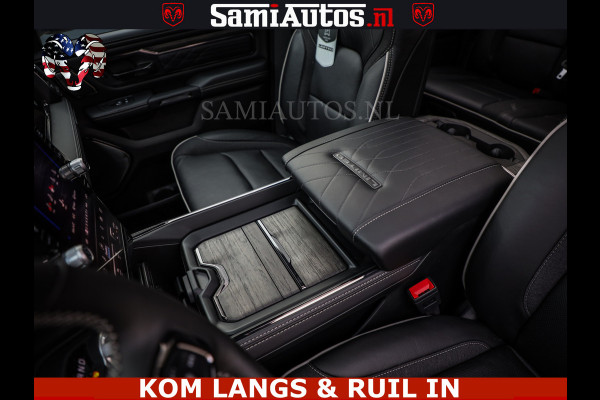 Dodge Ram 1500 Limited Night H.O 540HP 706Nm | Massage + Full Option | De Meest Luxe en Volle Pick-Up in zijn Klasse | Comfortabele Dubbele Cabine met Royale 5 Zitplaatsen | BPM vrij | Nu Leverbaar uit Voorraad | Voorraad Nr 2334 - 5409